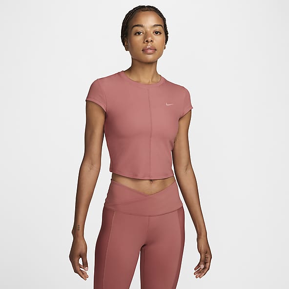 Womens Pink Tops T Shirts. Nike